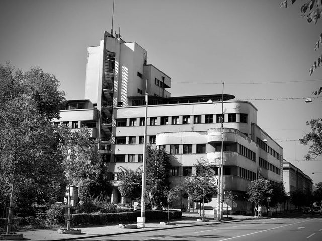 The Air Force Command Building in Zemun, Dragiša Brašovan's modernist landmark